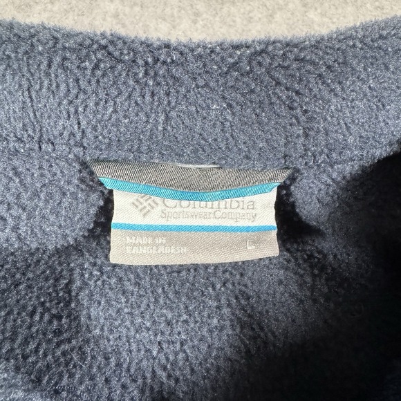 Columbia Navy Blue Men's Jacket Size Large - Picture 3 of 4